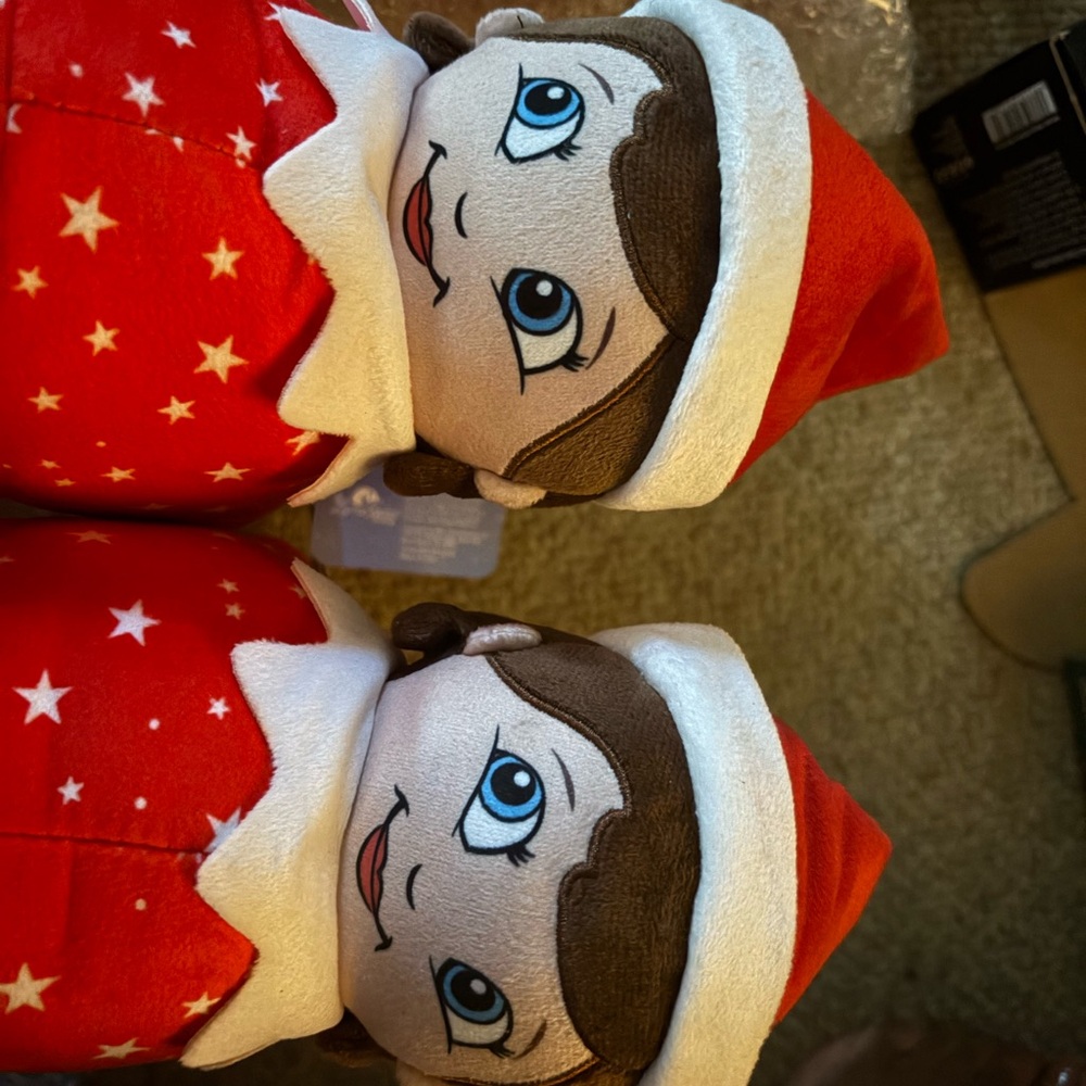 Size 9!women’s elf on the shelf‎ slippers
